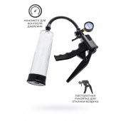 Прозрачная механическая помпа для пениса Viggo - Sexus - в Новосибирске купить с доставкой