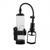 Прозрачная вакуумная помпа с вибрацией Vibrating Penis Pump - Dream Toys - в Новосибирске купить с доставкой