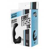 Черный вибромассажер простаты FantASStic Vibrating Prostate Massager - 11,3 см. - Dream Toys - в Новосибирске купить с доставкой