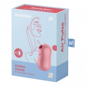 Розовый вакуум-волновой вибростимулятор Cotton Candy - Satisfyer