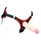 Пояс унисекс UNISEX Style с 2 насадками - LOVETOY (А-Полимер) - купить с доставкой в Новосибирске