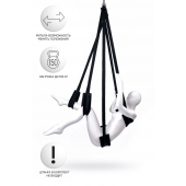 Черные секс-качели Anonymo №0503 - ToyFa - купить с доставкой в Новосибирске