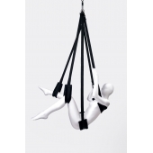 Черные секс-качели Anonymo №0503 - ToyFa - купить с доставкой в Новосибирске