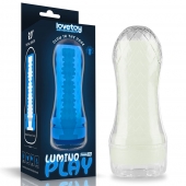 Светящийся в темноте мастурбатор Lumino Play Masturbator Ribbed - Lovetoy - в Новосибирске купить с доставкой