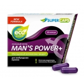 Возбуждающее средство для мужчин Mans Power plus - 10 капсул (0,35 гр.) +1 в подарок - SuperCaps - купить с доставкой в Новосибирске