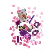 Эротический набор FANTASTIC PURPLE SEX TOY KIT - Toy Joy - купить с доставкой в Новосибирске