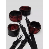 Изысканный набор фиксаций на кровати Reversible Under Mattress Restraint Set - Fifty Shades of Grey - купить с доставкой в Новосибирске