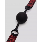 Кляп-шар на двусторонних ремешках Reversible Silicone Ball Gag - Fifty Shades of Grey - купить с доставкой в Новосибирске
