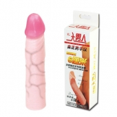 Удлиняющая насадка на пенис Deep Love - 21,5 см. - Baile - в Новосибирске купить с доставкой