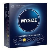Презервативы MY.SIZE размер 53 - 3 шт. - My.Size - купить с доставкой в Новосибирске Презервативы MY.SIZE размер 53 - 3 шт. - My.Size - купить с доставкой в Новосибирске