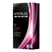 Ультратонкие презервативы VITALIS PREMIUM super thin - 12 шт. - Vitalis - купить с доставкой в Новосибирске