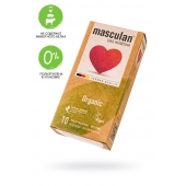 Экологически чистые презервативы Masculan Organic - 10 шт. - Masculan - купить с доставкой в Новосибирске