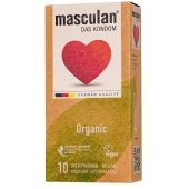 Экологически чистые презервативы Masculan Organic - 10 шт. - Masculan - купить с доставкой в Новосибирске