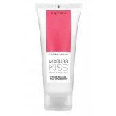 Смазка на водной основе Mixgliss Kiss с ароматом земляники - 70 мл. - Mixgliss - купить с доставкой в Новосибирске