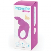 Фиолетовое эрекционное виброкольцо Happy Rabbit Rechargeable Rabbit Cock Ring - Happy Rabbit - в Новосибирске купить с доставкой