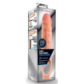 Телесная насадка на пенис 9 Inch Cock Sheath Extender - 22,2 см. - Blush Novelties - в Новосибирске купить с доставкой