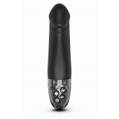 Черный вибратор с электростимуляцией Real Deal Neal - 16,5 см. - MyStim - купить с доставкой в Новосибирске