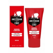 Пролонгирующий лубрикант Numbing CBD from Amsterdam - 50 мл. - Shots Media BV - купить с доставкой в Новосибирске