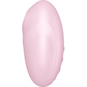 Розовый вакуум-волновой стимулятор с вибрацией Vulva Lover 3 - Satisfyer