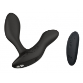 Черный анальный вибратор We-Vibe Vector+ - We-vibe - в Новосибирске купить с доставкой