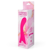 Розовый вибратор для G-стимуляции с 9 режимами вибрации - 19,9 см. - Cosmo