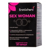 Капсулы для женщин Erotichard sex woman - 20 капсул (0,370 гр.) - Erotic Hard - купить с доставкой в Новосибирске