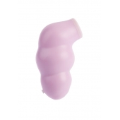 Розовый не перезаряжаемый вакуумный стимулятор Swirl - CNT