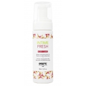 Органическая интимная очищающая пенка Intime Fresh - 150 мл. - Exsens - купить с доставкой в Новосибирске