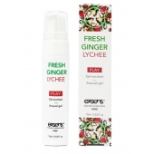 Возбуждающий гель Fresh Ginger Lychee Arousal Gel - 15 мл. - Exsens - купить с доставкой в Новосибирске