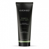 Массажный легкий крем WICKED Sage plus Sea Salt - 120 мл. - Wicked - купить с доставкой в Новосибирске