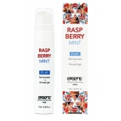 Возбуждающий гель Raspberry Mint с ароматом малины и мяты - 15 мл. - Exsens - купить с доставкой в Новосибирске