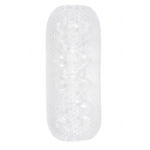 Прозрачный текстурированный мастурбатор Palm Stroker No.5 - Chisa - в Новосибирске купить с доставкой