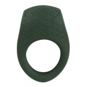 Зеленое эрекционное виброкольцо Luxurious Vibro Cock Ring - Orion - в Новосибирске купить с доставкой