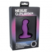 Фиолетовая вибровтулка Nexus G-Play+ M - Nexus Range - в Новосибирске купить с доставкой