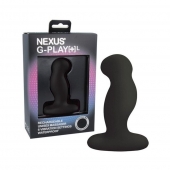 Черная вибровтулка Nexus G-Play+ L - Nexus Range - в Новосибирске купить с доставкой