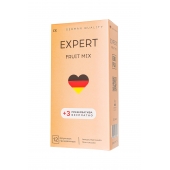 Ароматизированные презервативы EXPERT Fruit Mix - 12 шт.(+3 в подарок) - Expert - купить с доставкой в Новосибирске