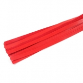 Красная многохвостая плеть с петлей на рукояти - 55 см. - Сима-Ленд - купить с доставкой в Новосибирске