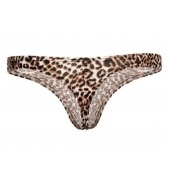 Мужские трусы-тонги с леопардовым принтом - Romeo Rossi купить с доставкой