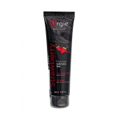 Интимный гель на водной основе Lube Tube Strawberry с клубничным вкусом - 100 мл. - ORGIE - купить с доставкой в Новосибирске