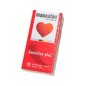 Презервативы Masculan Sensitive plus - 10 шт. - Masculan - купить с доставкой в Новосибирске