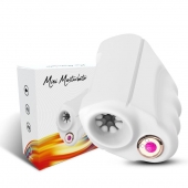 Белый вибромастурбатор Mini Masturbator - Silicone Toys - в Новосибирске купить с доставкой