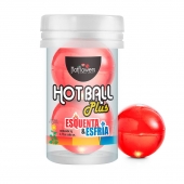 Лубрикант на масляной основе Hot Ball Plus с охлаждающе-разогревающим эффектом (2 шарика по 3 гр.) - HotFlowers - купить с доставкой в Новосибирске