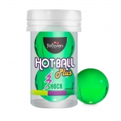 Лубрикант на силиконовой основе Hot Ball Plus с покалывающим эффектом (2 шарика по 3 гр.) - HotFlowers - купить с доставкой в Новосибирске