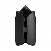 Черный мастурбатор с вибростимуляцией головки Black Glans Trainer - Baile - в Новосибирске купить с доставкой