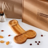 Деревянное блюдо для подачи в форме члена (32,5 х 20 х 1,7 см) - Сима-Ленд - купить с доставкой в Новосибирске