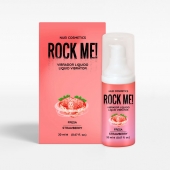 Жидкий вибратор Nuei Rock Me! с ароматом клубники - 20 мл. - Nuei cosmetics - купить с доставкой в Новосибирске