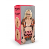 Двусторонний мастурбатор Lola Taylor - 22 см. - ФлешНаш - в Новосибирске купить с доставкой
