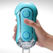 Голубой мастурбатор Tenga Flip ORB Ocean - Tenga - в Новосибирске купить с доставкой