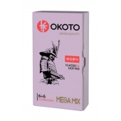 Презервативы OKOTO Mega Mix - 12 шт. - Sitabella - купить с доставкой в Новосибирске