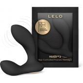 Черный вибростимулятор простаты Hugo 2 - Lelo - в Новосибирске купить с доставкой